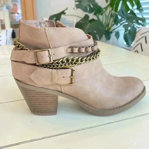 SO Womens Tan Western Chain Accent - Picture 5 of 16